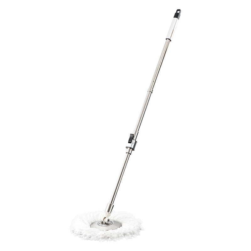 MH07 auto shrink stainless steel spin mop handle