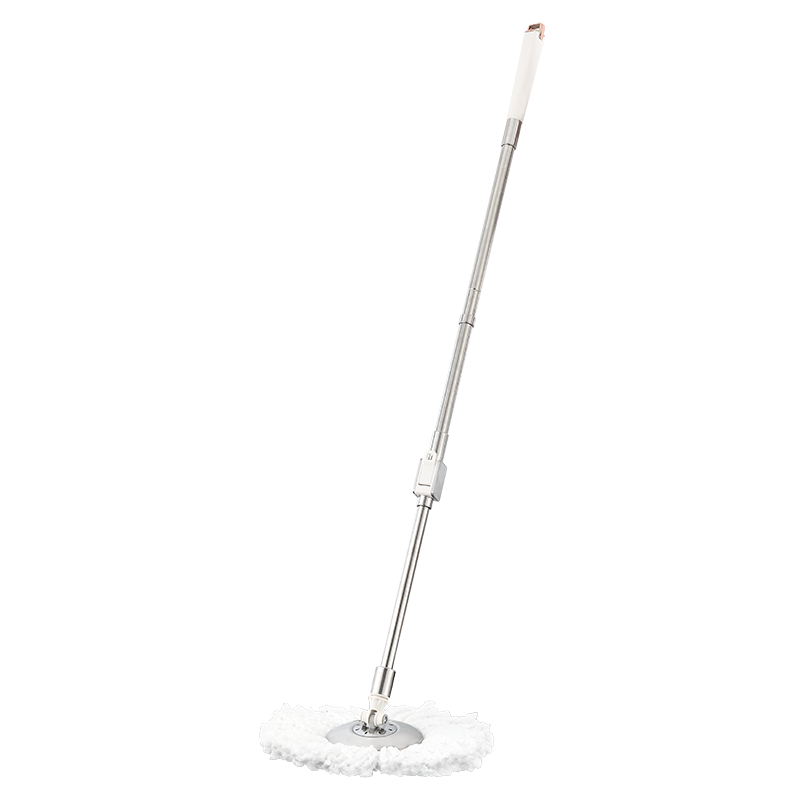 MH10 long stainless steel spin mop handle