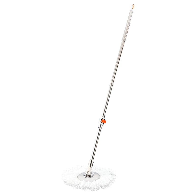 MH12 Multifunctional hand press stainless steel spin mop handle  
